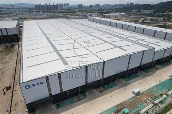 汕頭風(fēng)電三角形電動采光排煙天窗